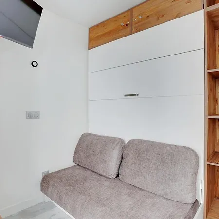 Cozy 2p Batignolles Lägenhet *